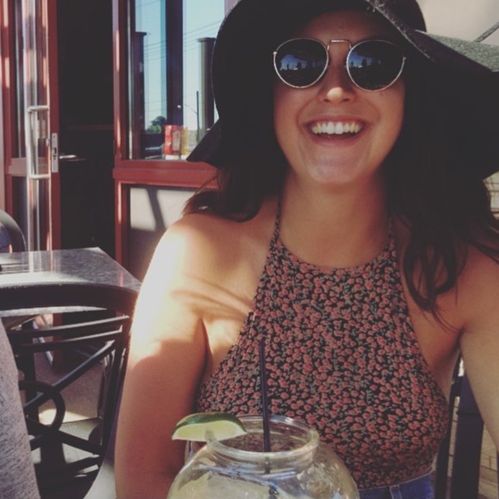 Brandy Melville floral bib Crop Top